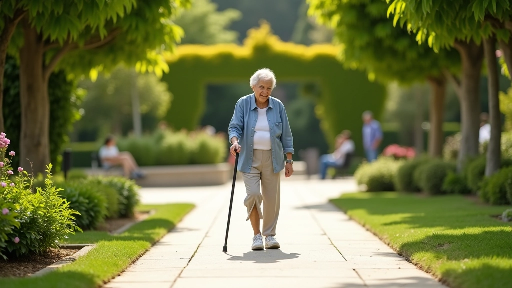 Caminata accesible para movilidad reducida